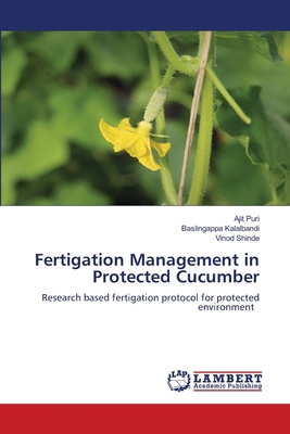 Fertigation Management in Protected Cucumber 6208434920 Book Cover