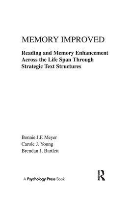 Memory Improved: Reading and Memory Enhancement... 1138995746 Book Cover