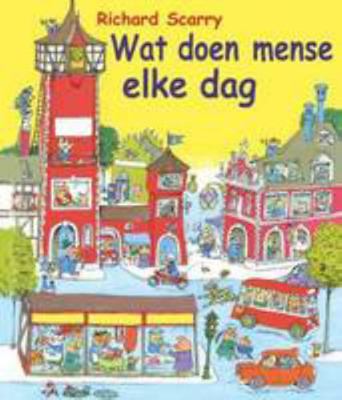 Wat Doen Mense Elke Dag? (Afrikaans Edition) 1869192516 Book Cover