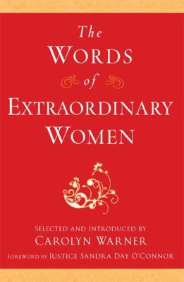 The Words of Extraordinary Women 1557048576 Book Cover