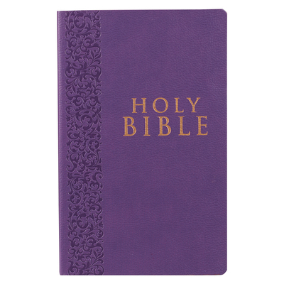 KJV Budget Gift & Award Lux-Leather Purple 1432117564 Book Cover