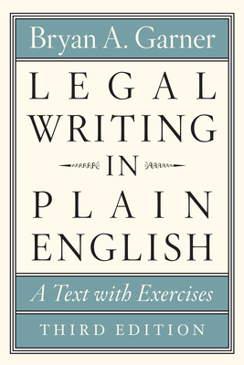 Legal Writing in Plain English, Third Edition: ... 0226816540 Book Cover