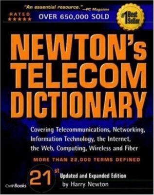 Newton's Telecom Dictionary 1578203155 Book Cover