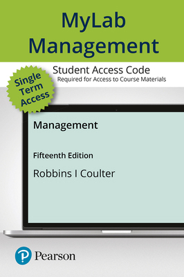 Mylab Management with Pearson Etext -- Access C... 0135581737 Book Cover