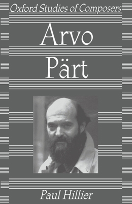 Arvo Pärt 0198166168 Book Cover