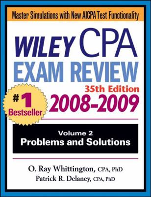 Wiley CPA Examination Review, 2008-2009: Proble... 0470278943 Book Cover