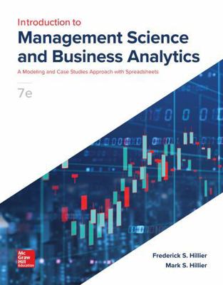 Loose Leaf for Introduction to Management Scien... 126546281X Book Cover