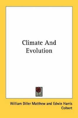 Climate And Evolution 1432517732 Book Cover