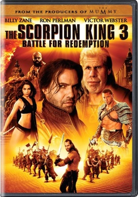 DVD The Scorpion King 3: Battle For Redemption Book