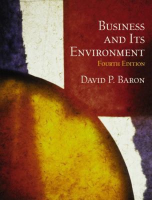 Business and Its Environment 0130470643 Book Cover