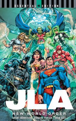 Jla: New World Order (DC Essential Edition) 1401288650 Book Cover