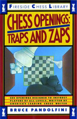Chess Openings: Traps and Zaps 0671656902 Book Cover