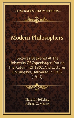 Modern Philosophers: Lectures Delivered At The ... 116435342X Book Cover