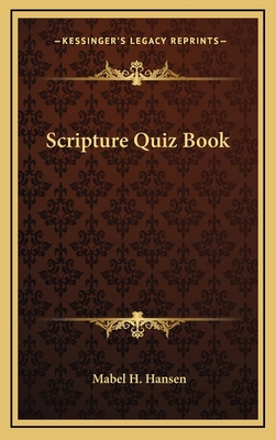 Scripture Quiz Book 1168710324 Book Cover