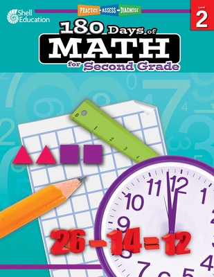 180 Days(tm) Math for Second Grade: Practice, A... 1425808050 Book Cover