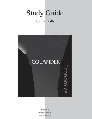 Study Guide to accompany Economics 0077247213 Book Cover