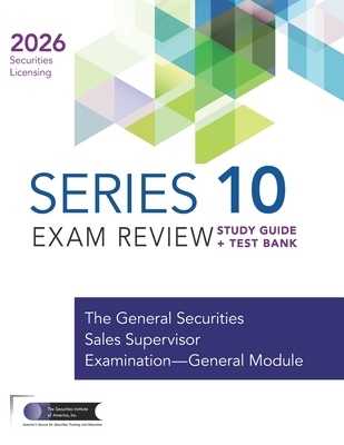 Series 10 Exam Study Guide + Test Bank B0CVWWTHW8 Book Cover