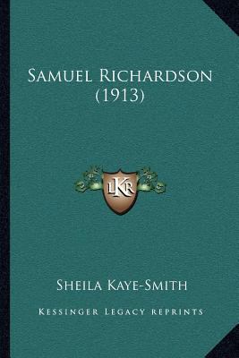 Samuel Richardson (1913) 116403734X Book Cover