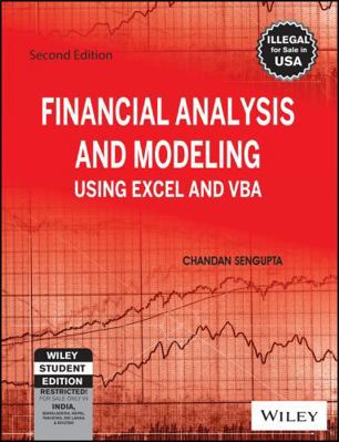 Financial Analysis and Modeling Using Excel and... 8126531827 Book Cover