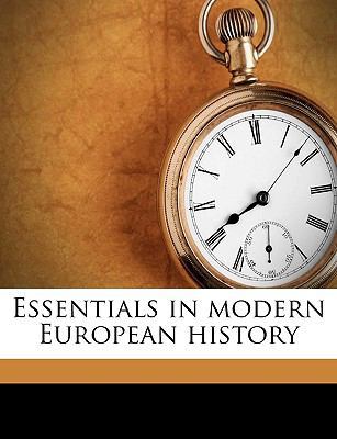 Essentials in Modern European History 117593321X Book Cover