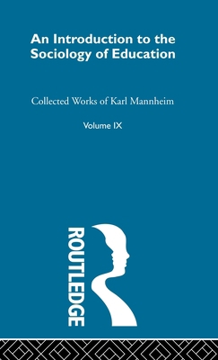 Intro Sociol Education V 9 041515085X Book Cover