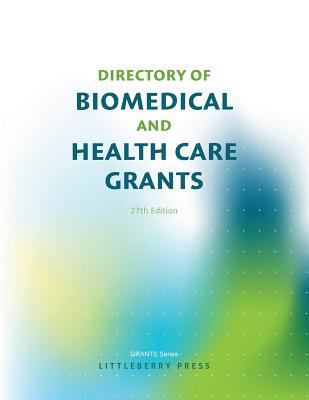 Directory of Biomedical and Health Care Grants 1940750164 Book Cover