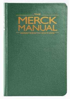 The Merck Manual of Diagnosis and Therapy 0911910190 Book Cover