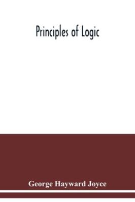 Principles of logic 935403831X Book Cover