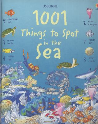 1001 Things to Spot in the Sea 1409508595 Book Cover