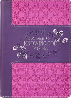 365 Days to Knowing God for Girls Devotional 1432123106 Book Cover