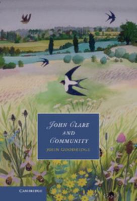 John Clare and Community 052188702X Book Cover