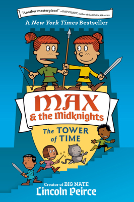 Max and the Midknights: The Tower of Time 0593377923 Book Cover