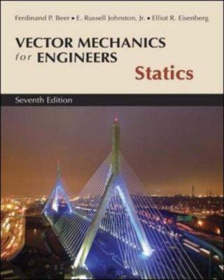 Vector Mechanics for Engineers: Statics 0073209252 Book Cover