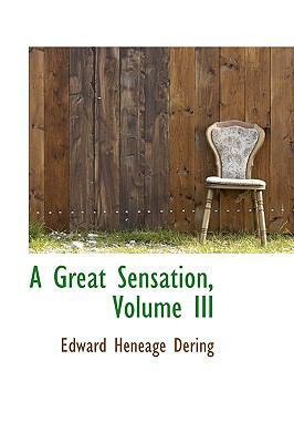 A Great Sensation, Volume III 1110024703 Book Cover