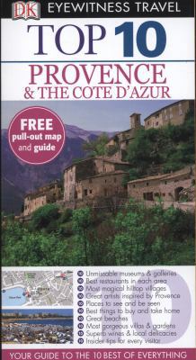 Top 10 Provence & the Cote D'Azur. 1405369086 Book Cover