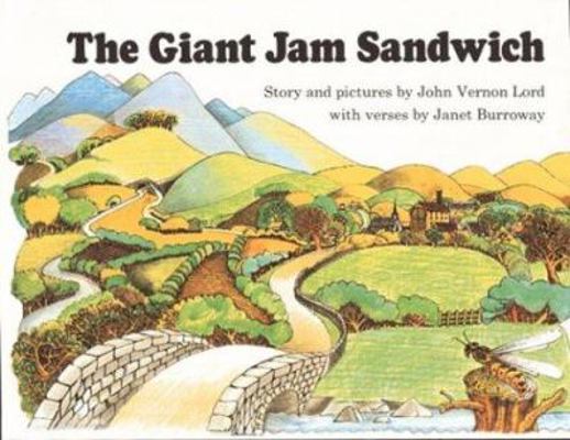 The Giant Jam Sandwich 0395160332 Book Cover