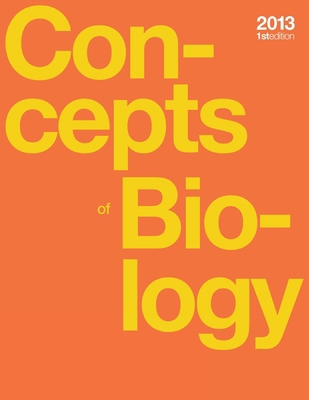 Concepts of Biology (paperback, b&w) 1739015509 Book Cover