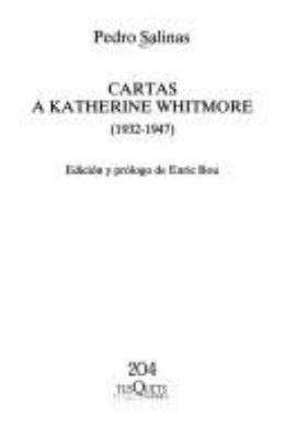 Cartas a Katherine Whitmore (Spanish Edition) [Spanish] 848310802X Book Cover