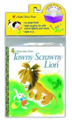 Tawny Scrawny Lion [With CD] 0375875360 Book Cover