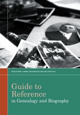 Guide to Reference in Genealogy and Biography 083891294X Book Cover