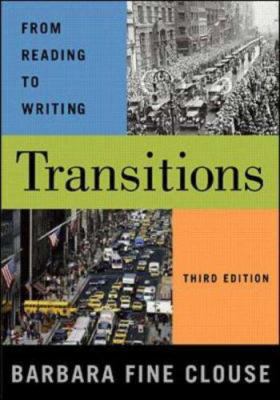 Transitions: From Reading to Writing 007240521X Book Cover