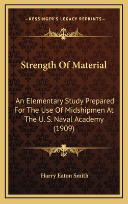 Strength Of Material: An Elementary Study Prepa... 1167078268 Book Cover