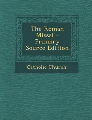 The Roman Missal 1293797324 Book Cover