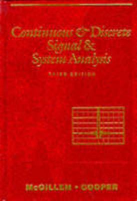 Continuous and Discrete Signal and System Analysis 0195107500 Book Cover