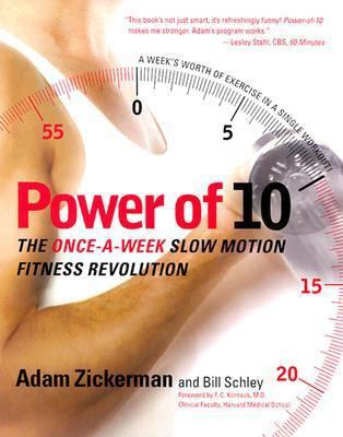 Power of 10: The Once-a-Week, Slow Motion Fitne... 0060008881 Book Cover