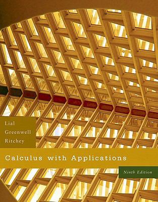 Calculus with Applications [With Workbook and A... 0321570103 Book Cover