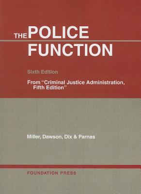 Police Function (University Casebook) 1566629861 Book Cover