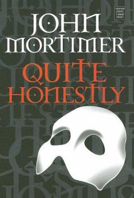 Quite Honestly: [Large Print] 1585477869 Book Cover