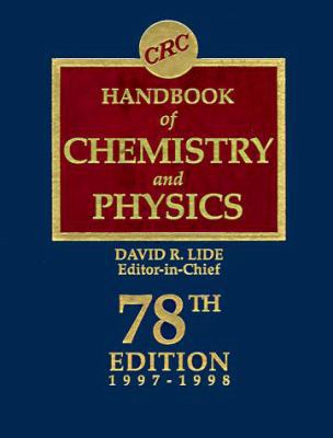 CRC Handbook of Chemistry and Physics: A Ready-... 0849304784 Book Cover