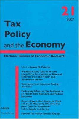 Tax Policy and the Economy 0262662027 Book Cover